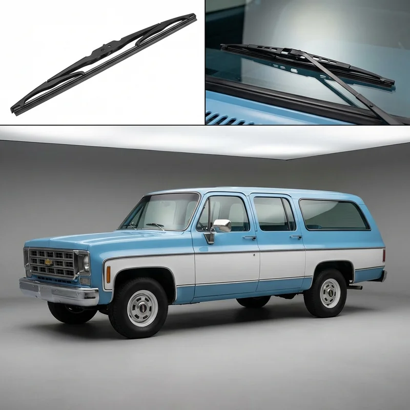 Driver Side Wiper Blade for Chevrolet C20 Suburban (1967 - 1986) - 1